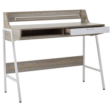 Bradbury Light Oak Veneer Desk - PN Home
