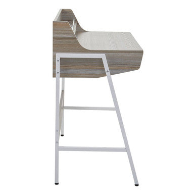 Bradbury Light Oak Veneer Desk - PN Home