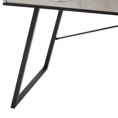 Bradbury Concrete Veneer Desk