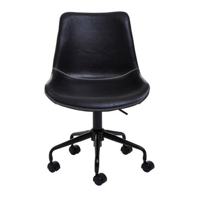 Bloomberg Black Home Office Chair - PN Home