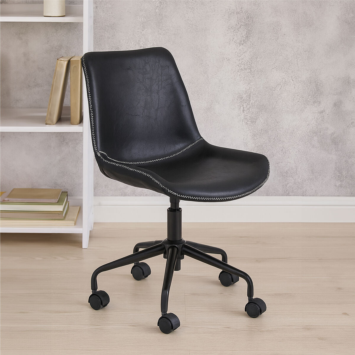 Bloomberg Black Home Office Chair - PN Home