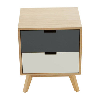 Watson 2 Drawer Bedside Table - PN Home