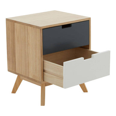 Watson 2 Drawer Bedside Table - PN Home