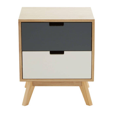 Watson 2 Drawer Bedside Table - PN Home