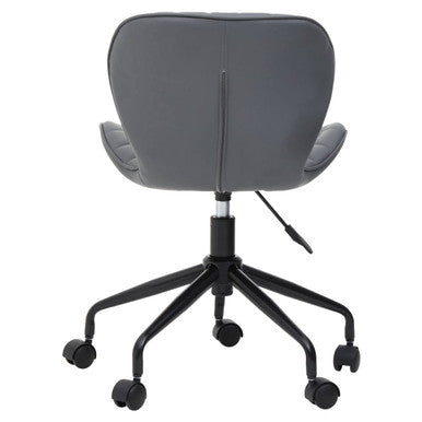 Brent Grey And Black Home Office Chair - PN Home