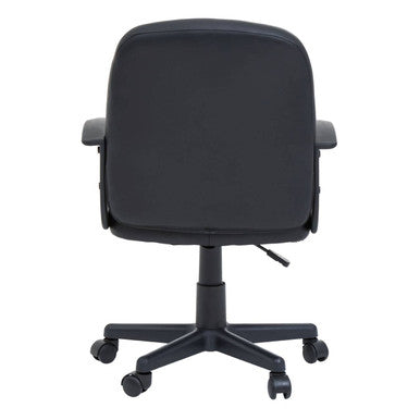 Brent Black Small Home Office Chair