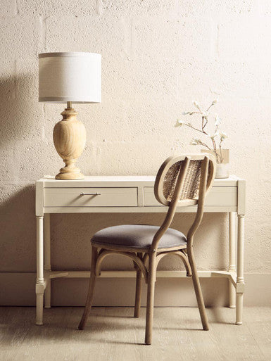 Heritage Two Drawer Ivory Desk