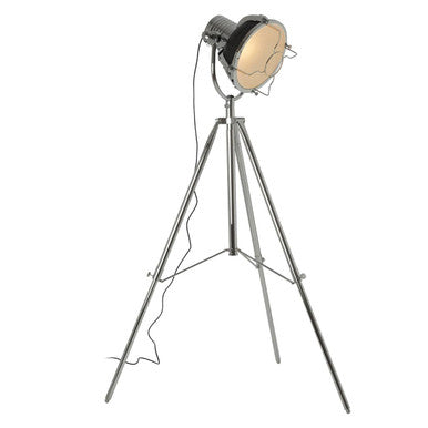Industrial Revolution Matt Black Floor Lamp - PN Home