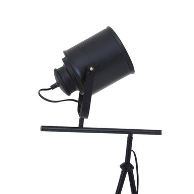 Stockholm Two Spotlight Matte Black Tripod Floor Lamp - PN Home