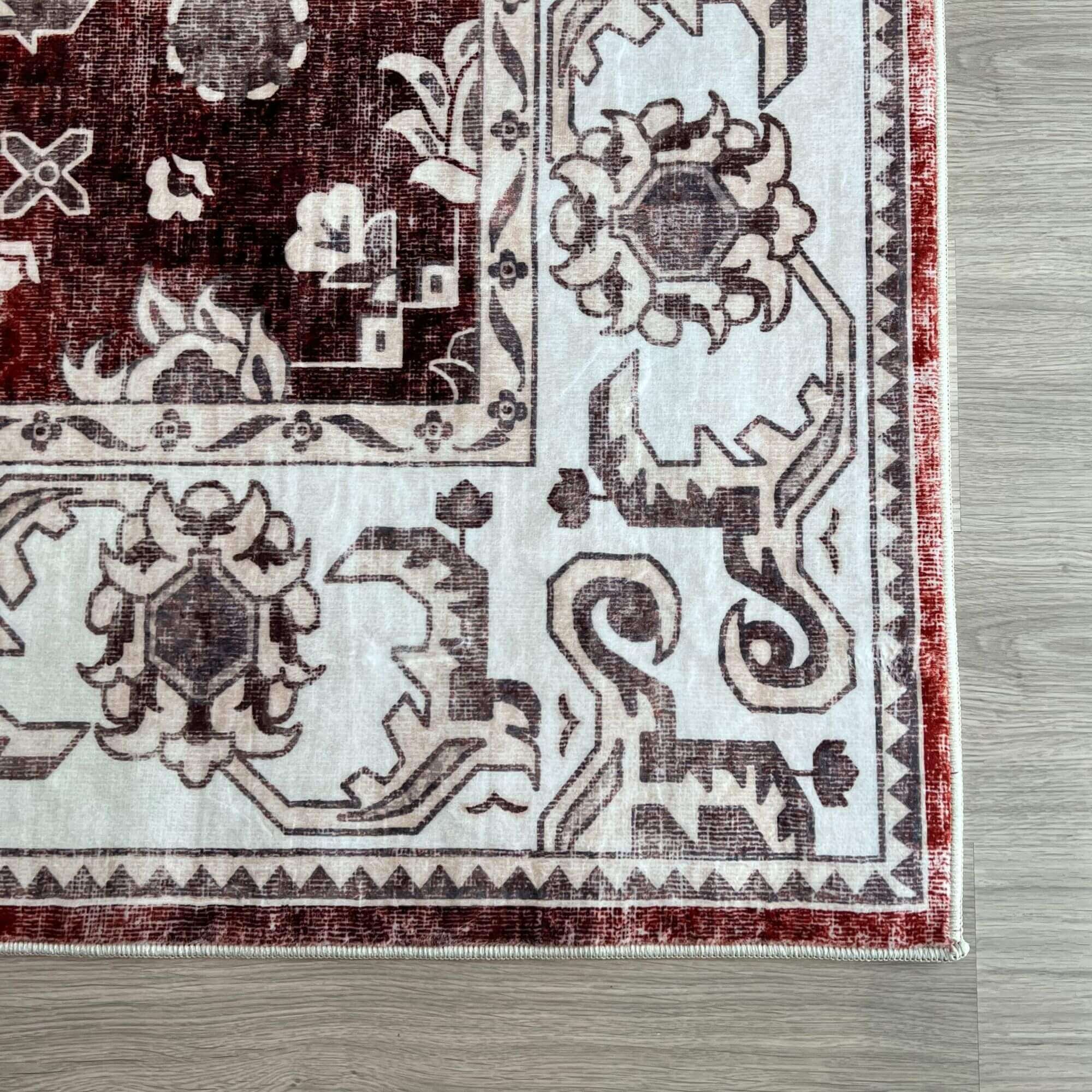 Jasru Vintage Washable Rug - PN Home