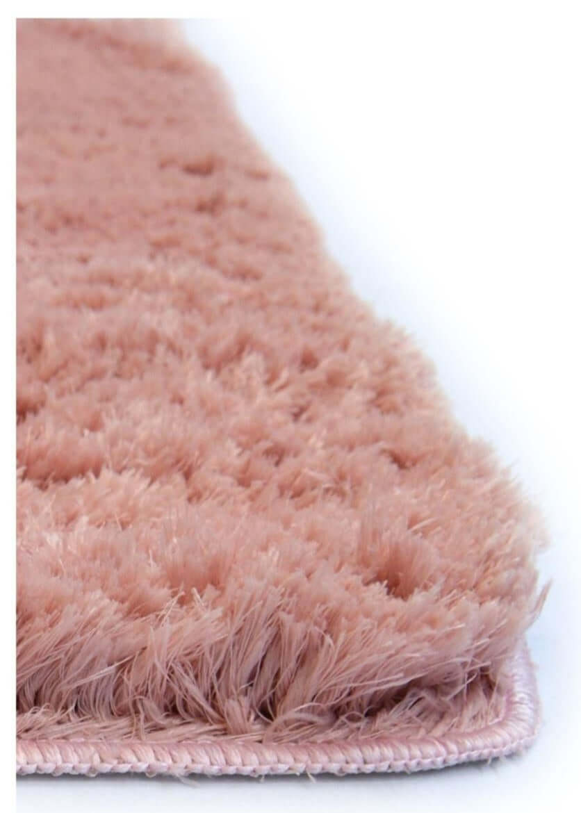 Soft Washable Pink Shaggy Rug | SA-07 - PN Home