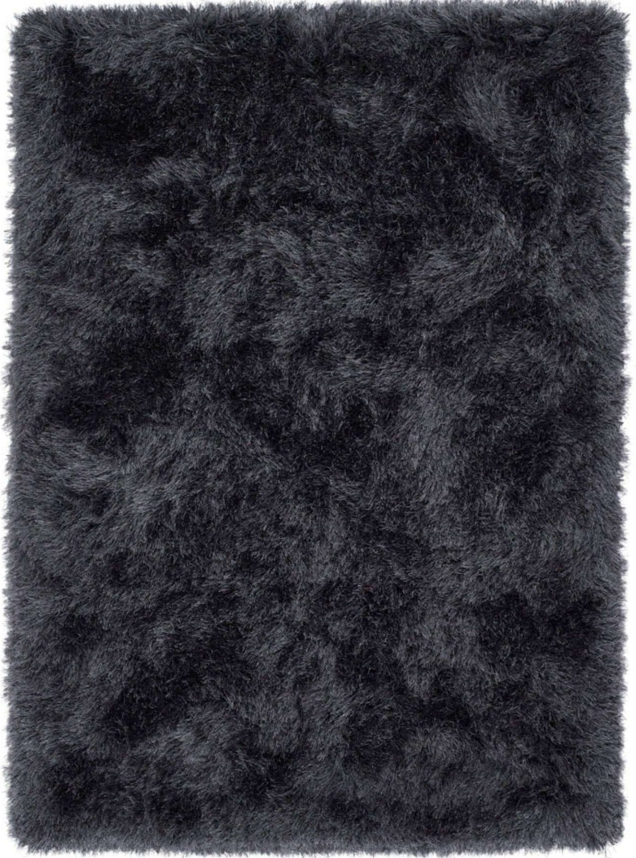 Extravagance Dark Grey Shaggy Rug - PN Home