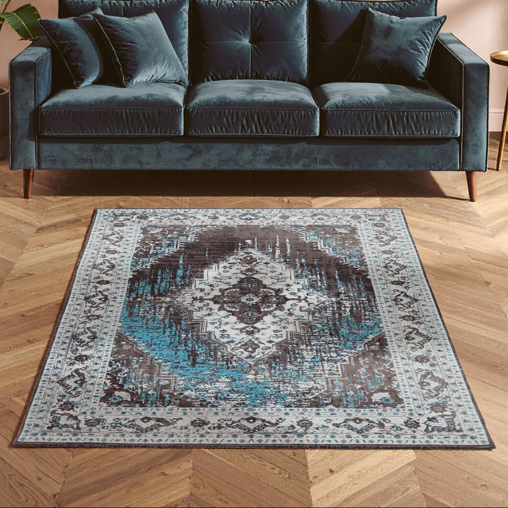 Bosie Morvi Small Teal Rug - PN Home