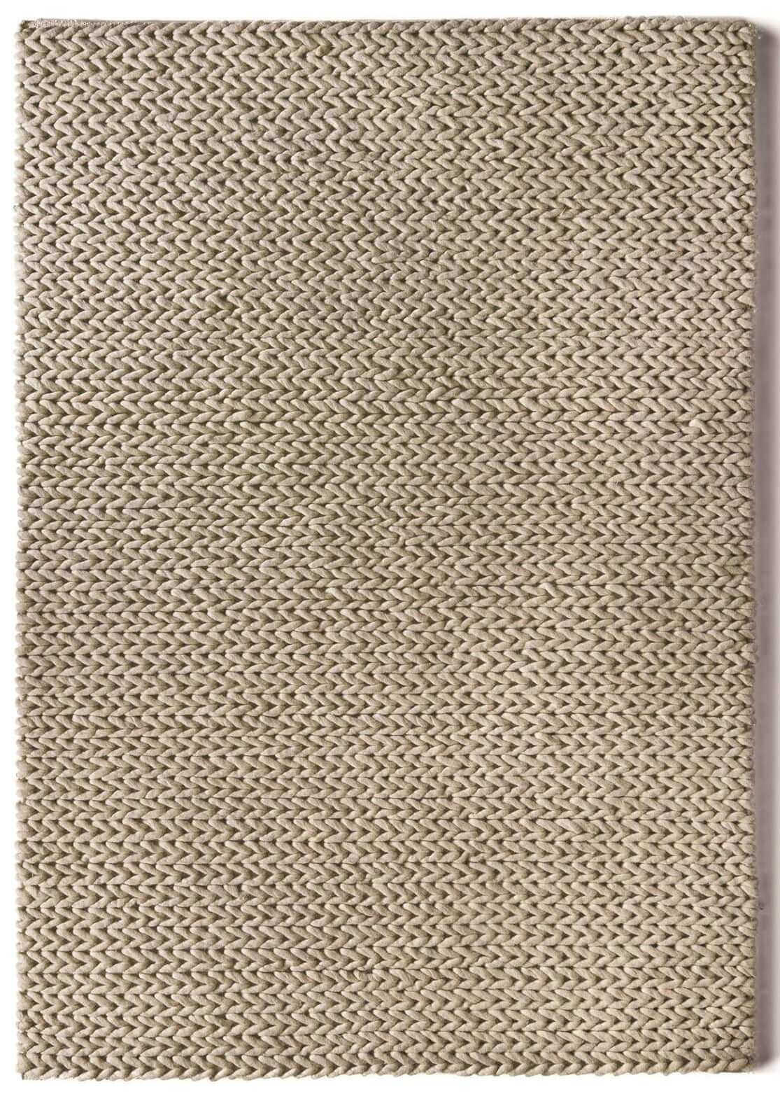 Fusion Oyster Braided Wool Rug - PN Home