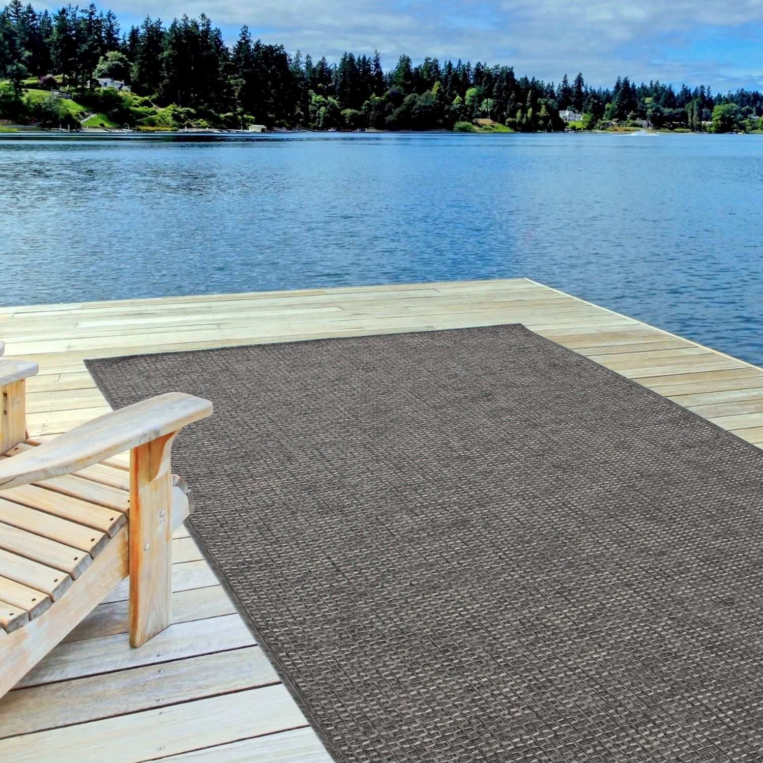 Magic Outdoor Rug Dark Grey | 3610DG - PN Home