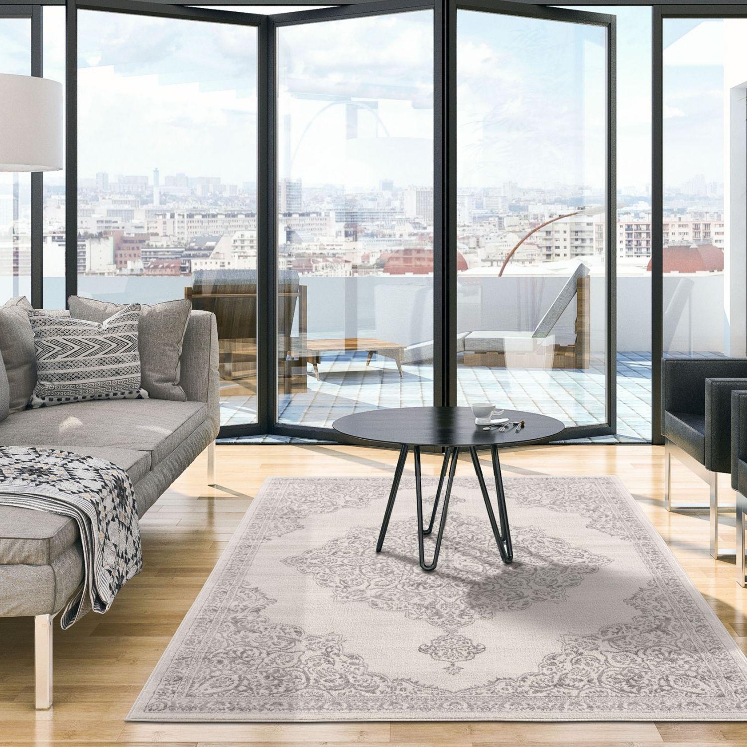 Montana Modern Grey Rugs | 3724G - PN Home