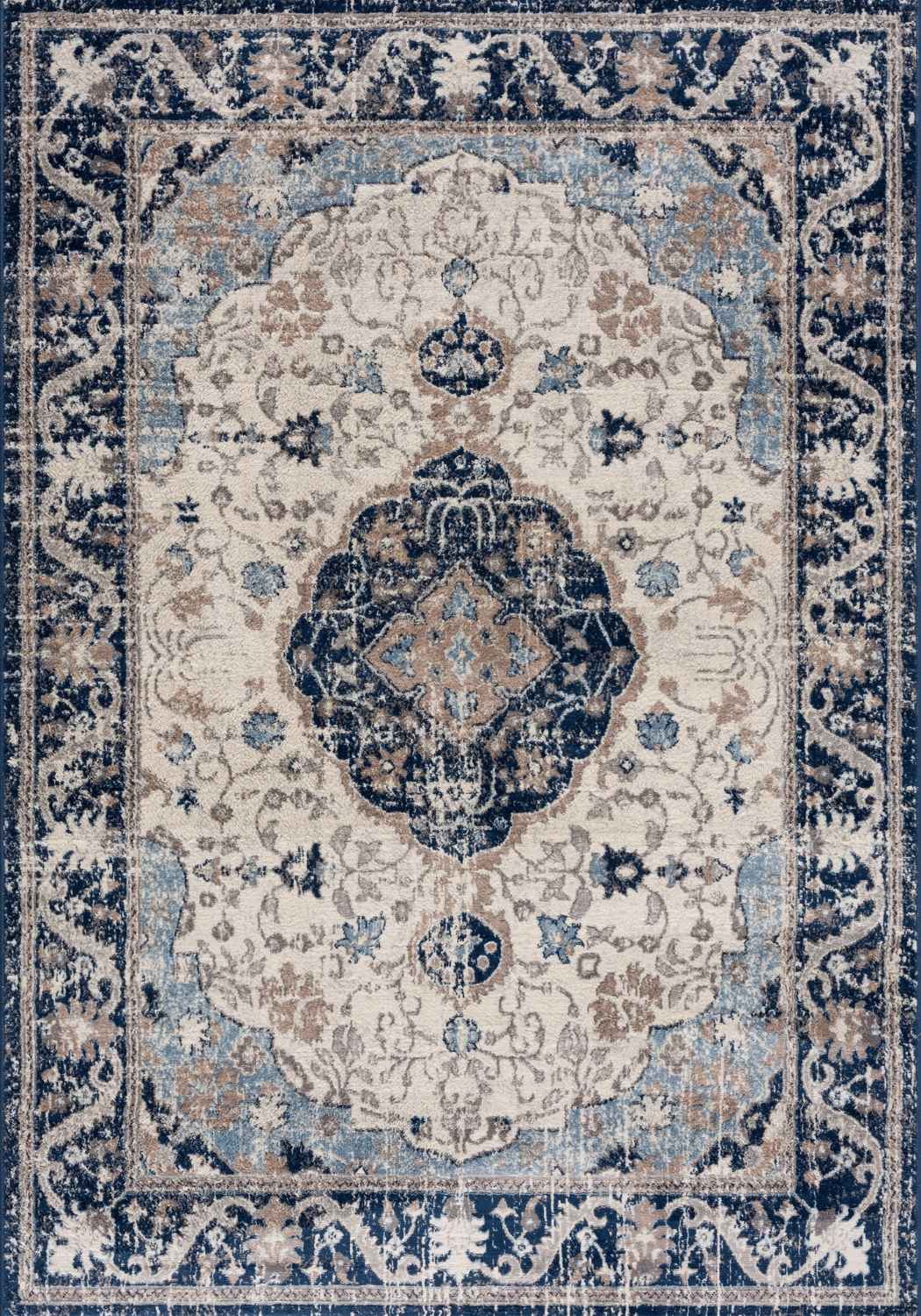 Montana Oriental Blue Rug | 3922N - PN Home