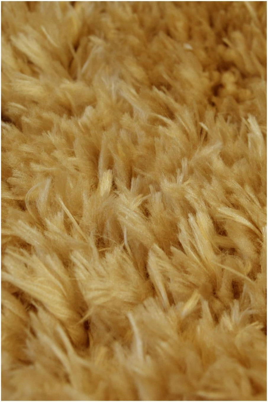 Lagom Ochre Shaggy Rug - PN Home