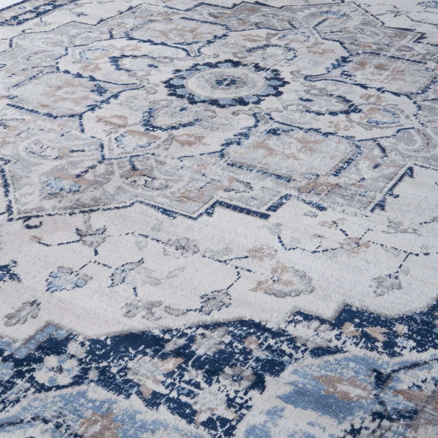 Montana Vintage Navy Rugs | 4000 - PN Home