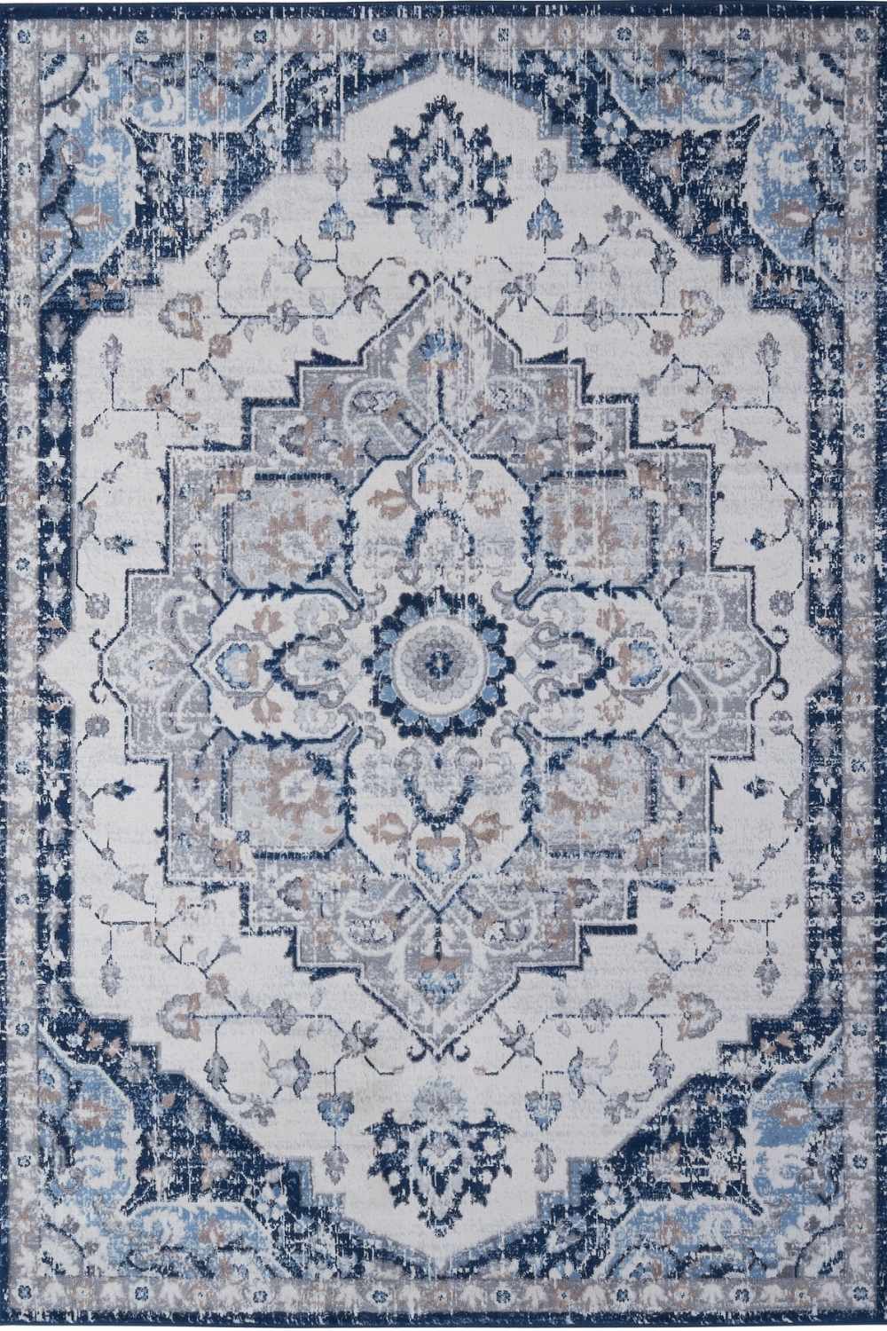 Montana Vintage Navy Rugs | 4000 - PN Home