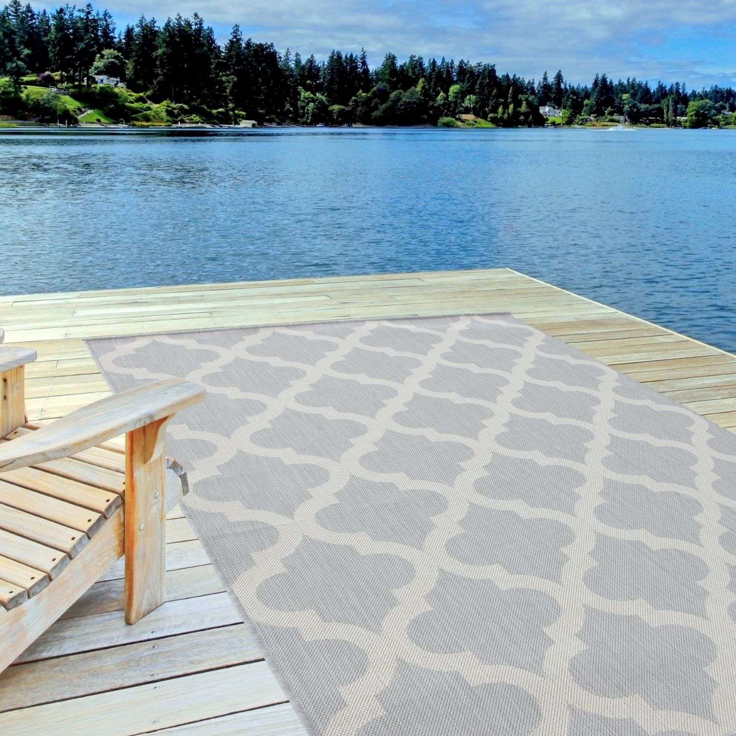 Ecology Outdoor Rug Grey | 400g - PN Home