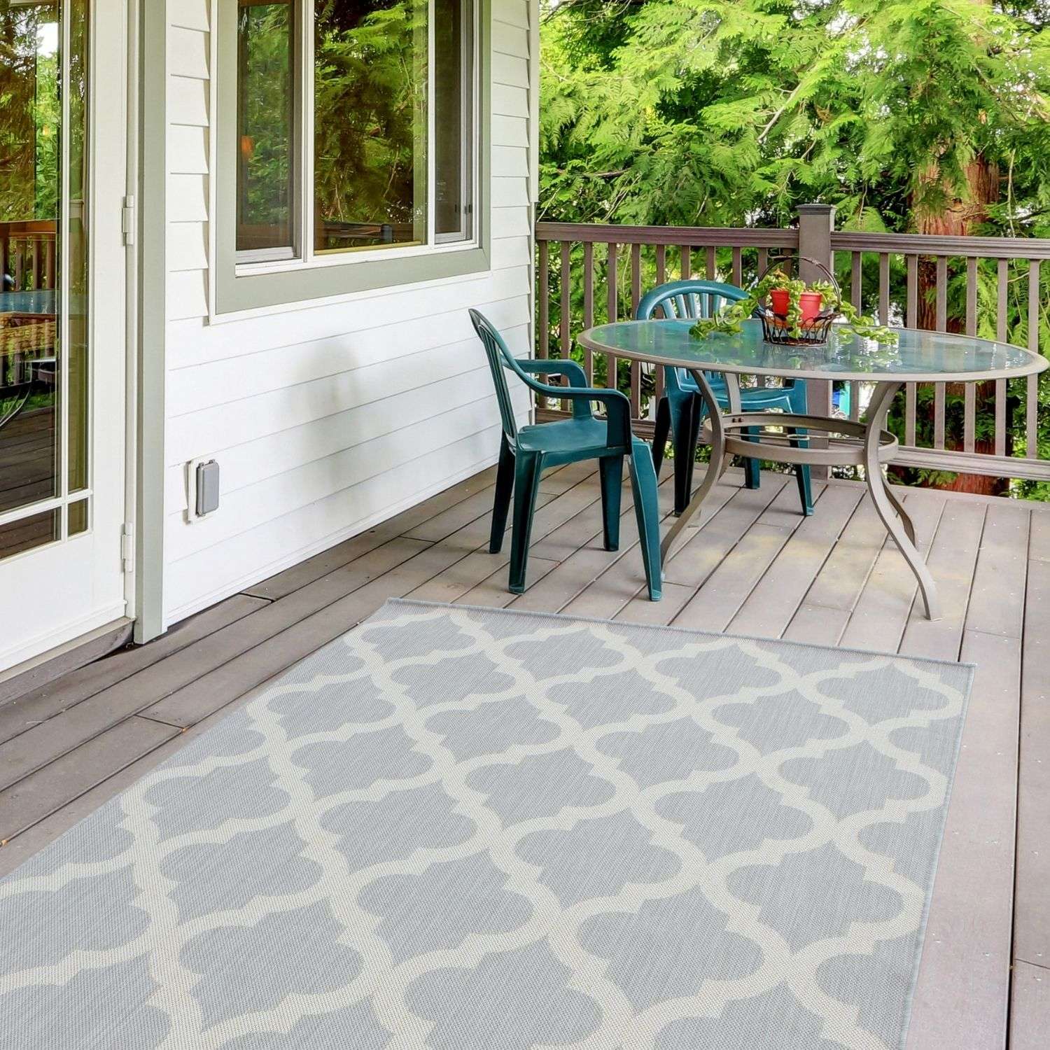 Ecology Outdoor Rug Grey | 400g - PN Home
