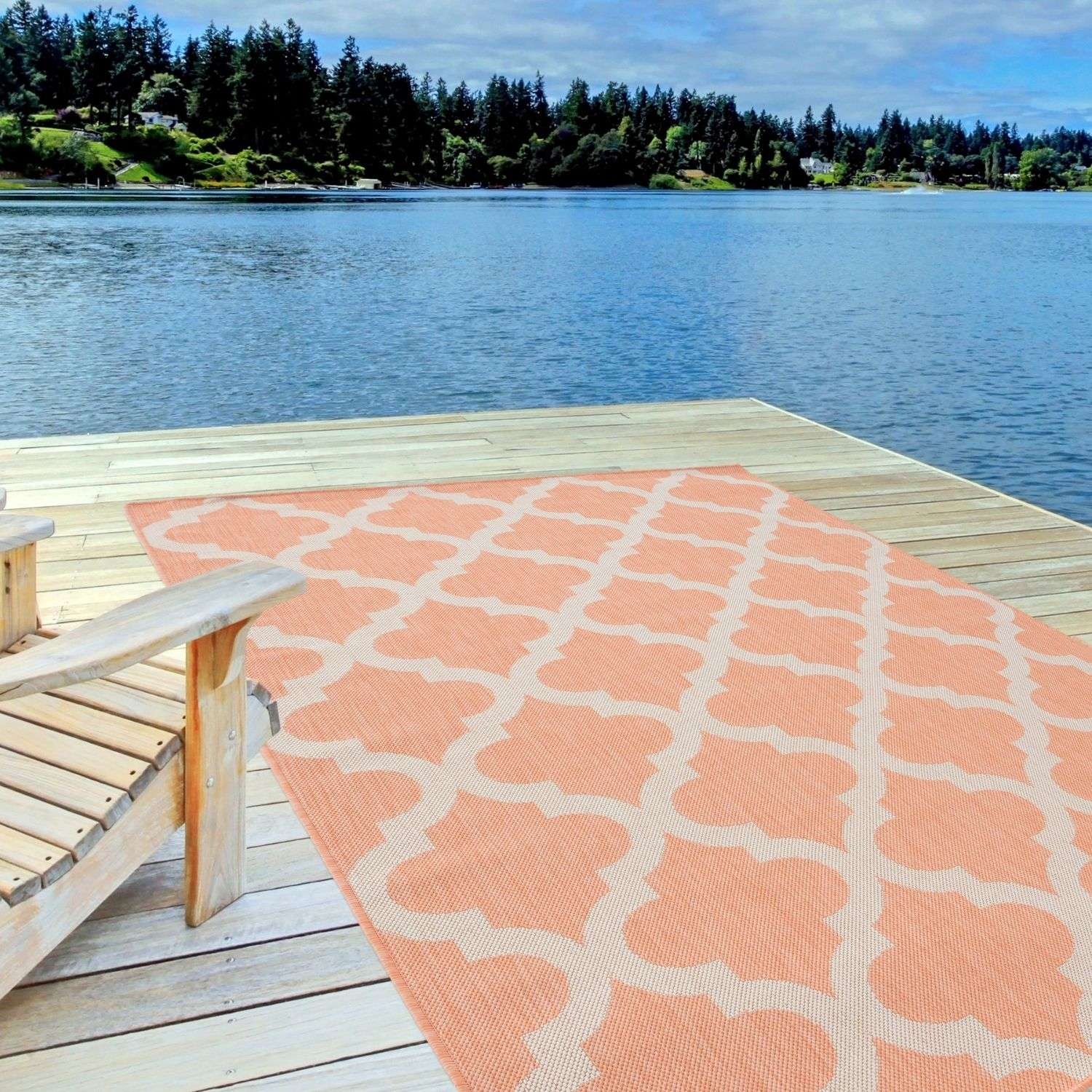 Ecology Outdoor Rug Orange | 400OR - PN Home