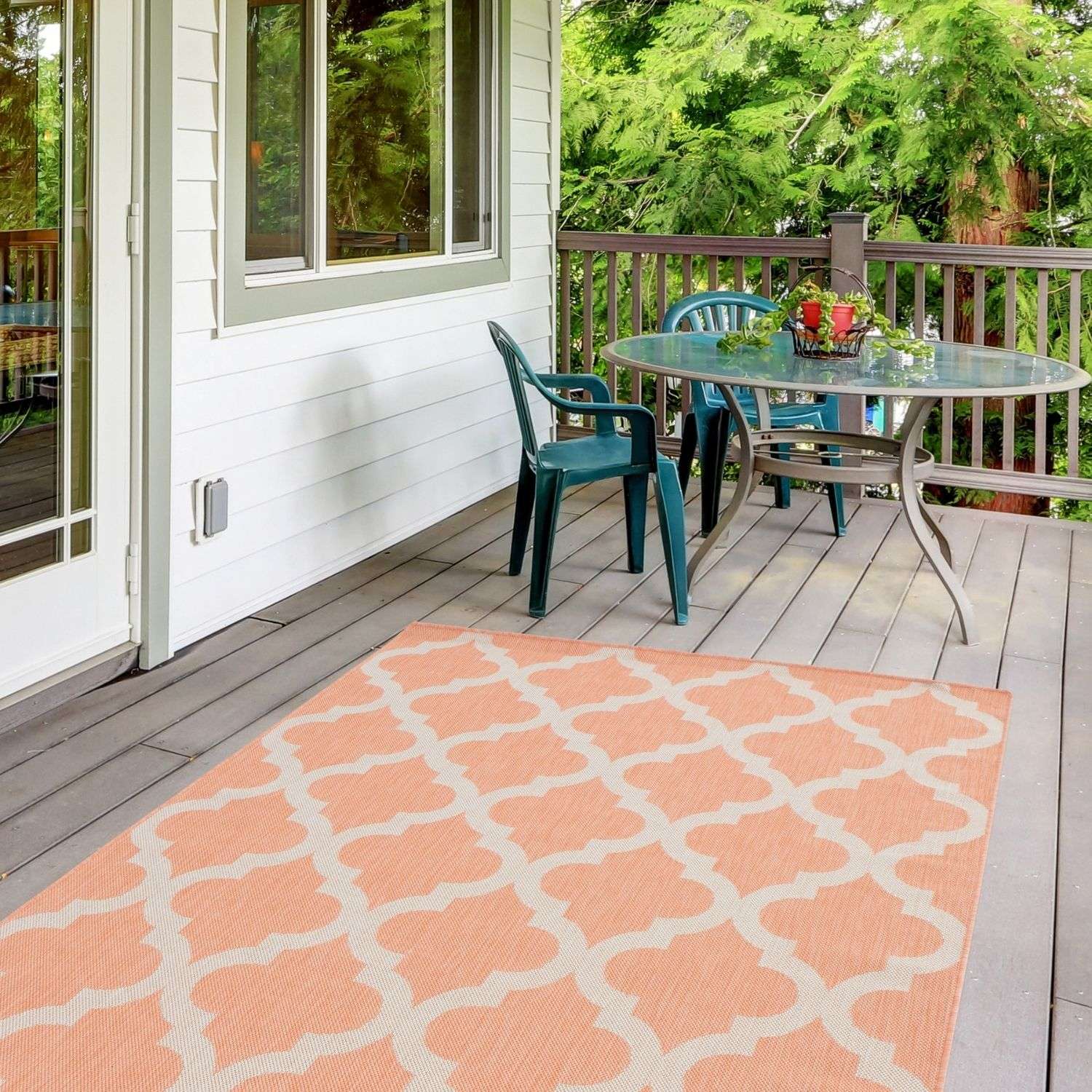 Ecology Outdoor Rug Orange | 400OR - PN Home