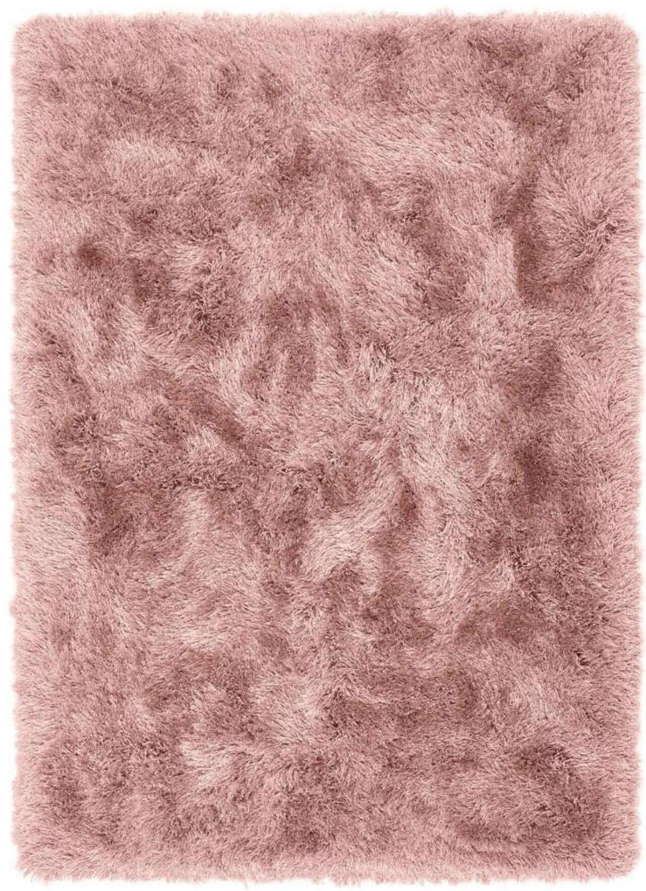 Extravagance Rose Shaggy Rug - PN Home