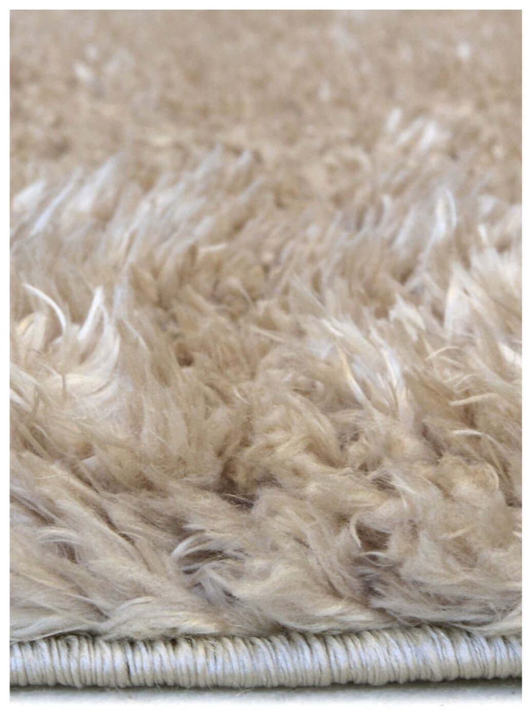 Lagom Natural Shaggy Rug - PN Home