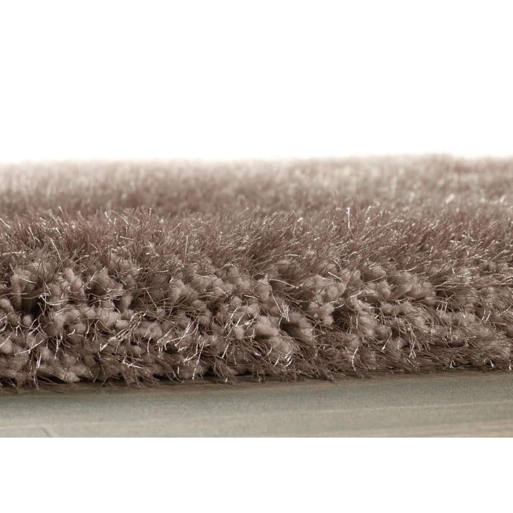 Extravagance Mink Shaggy Rug - PN Home