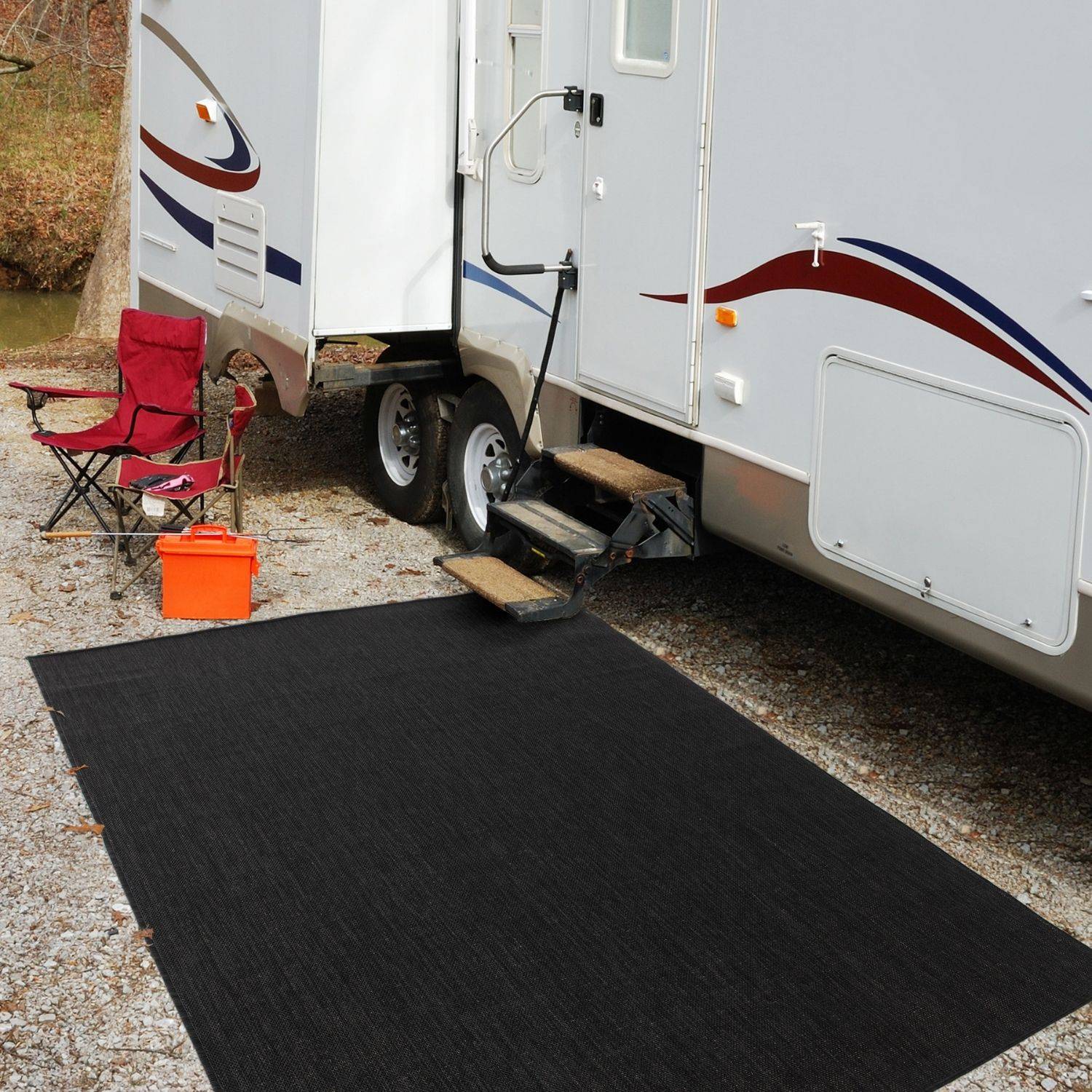 Ecology Outdoor Rug Black | 500B - PN Home