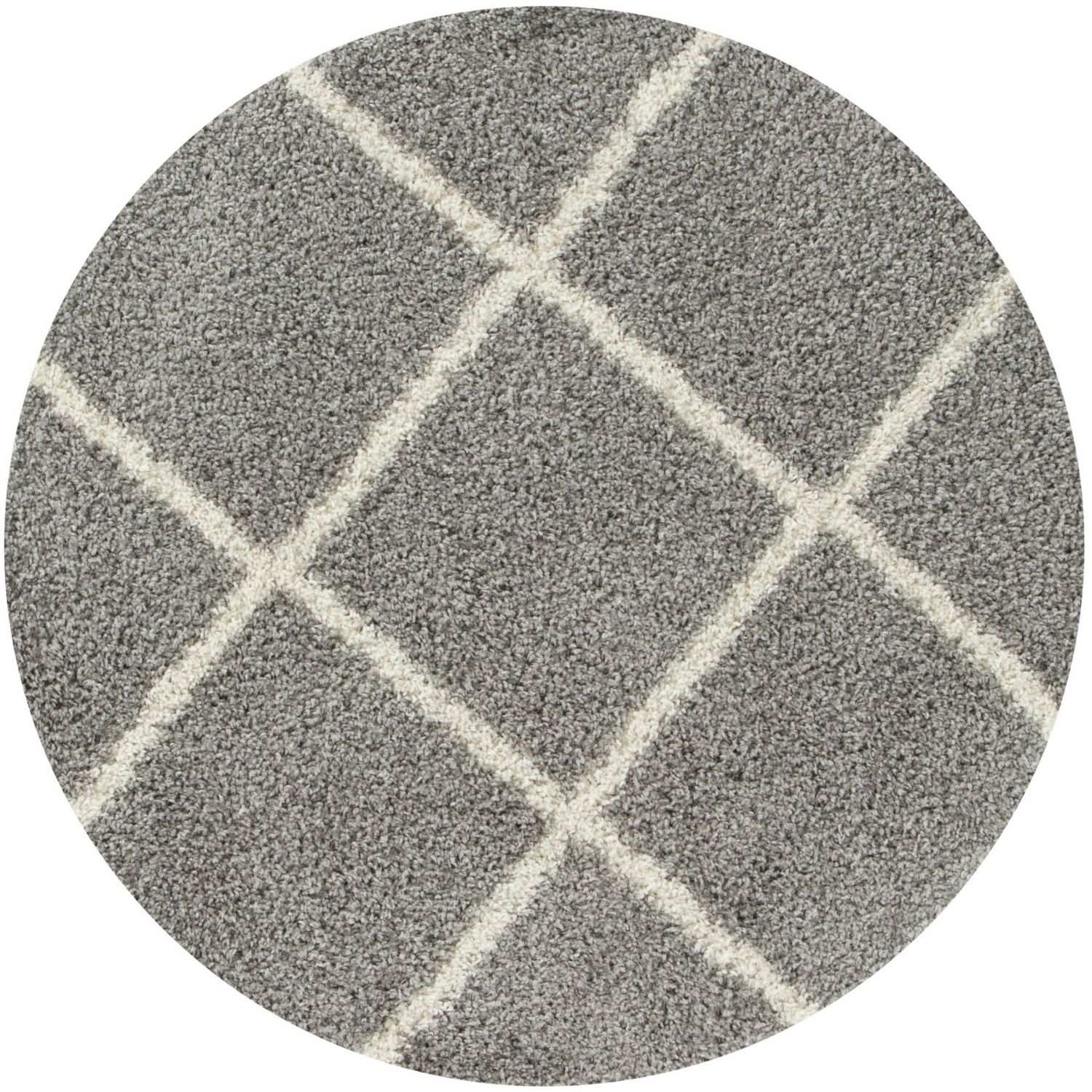 Moroccan Grey Shaggy Rug | 510 - PN Home