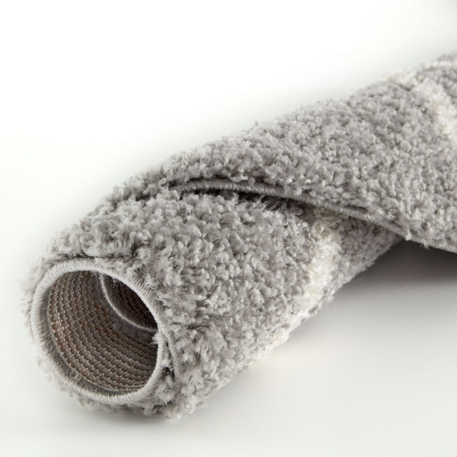 Moroccan Grey Shaggy Rug | 510 - PN Home