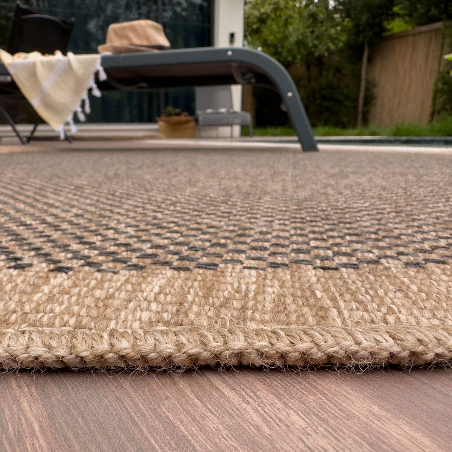 Nature Outdoor Rug Dark Grey | 5200DG - PN Home