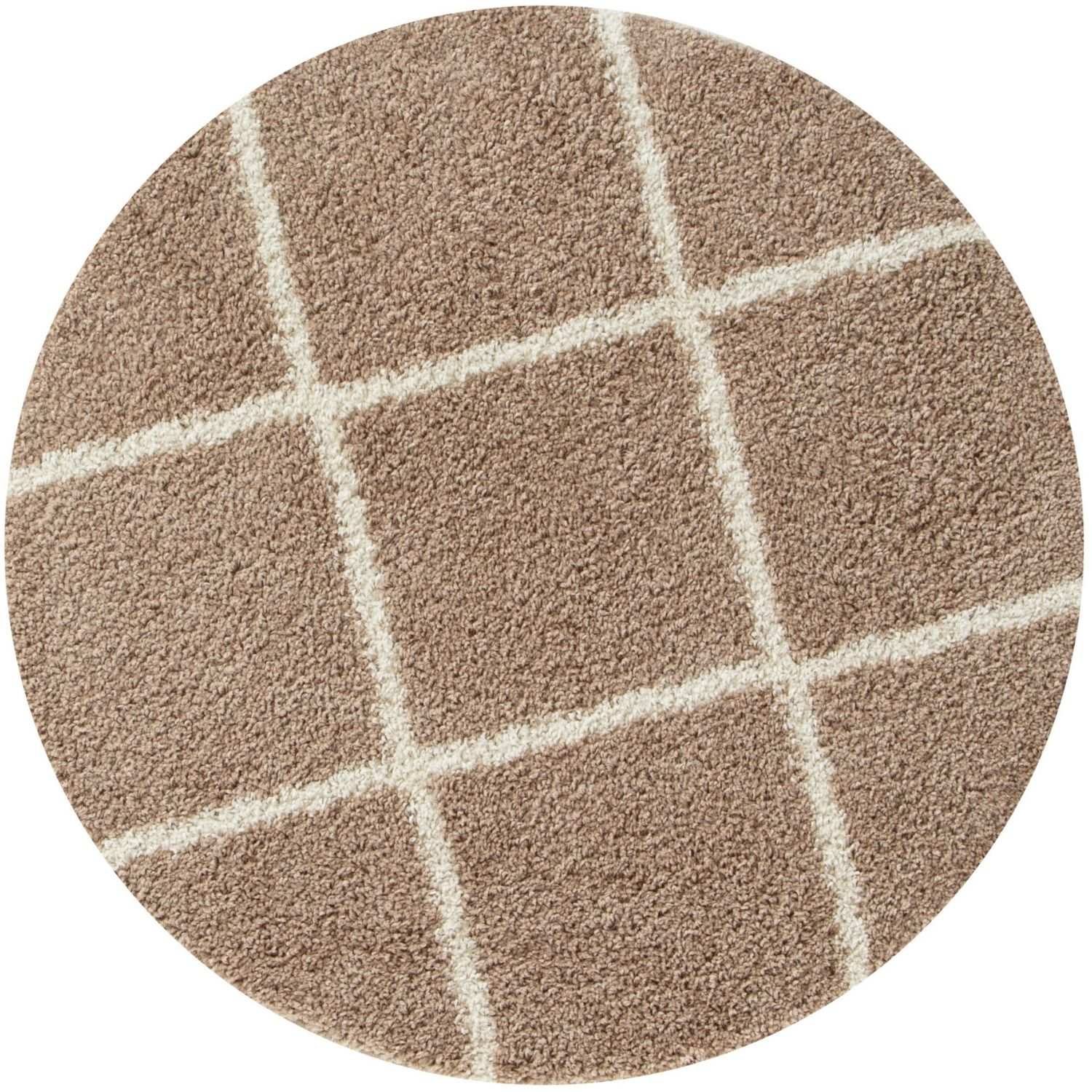 Moroccan Beige Shaggy Rug | 520 - PN Home
