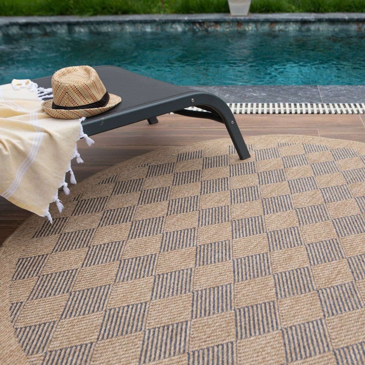 Nature Outdoor Rug Blue | 5300B - PN Home