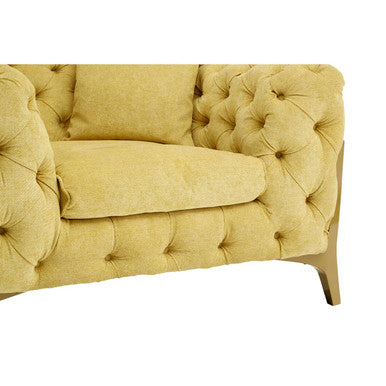 Esme Pistachio Green Tufted Armchair - PN Home