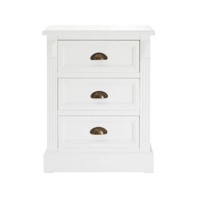 Hardwick 3 Drawer Bedside Table