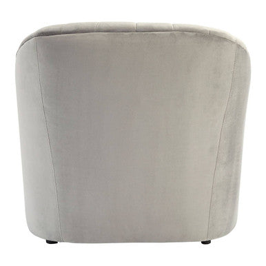 Opel Grey Velvet Armchair - PN Home