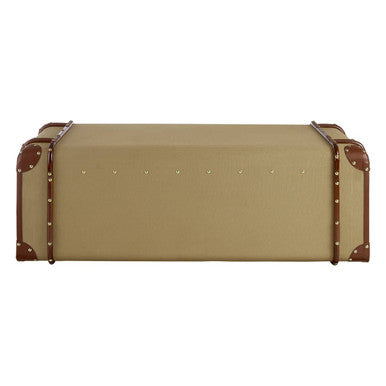 Columbus Canvas Trunk Design Coffee Table - PN Home