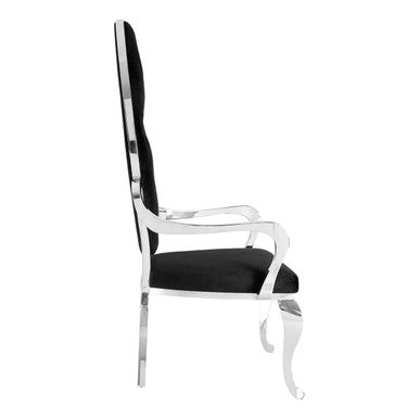 Novara Silver Baroque Chair - PN Home