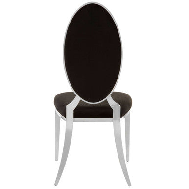 Eliza Black Velvet Dining Chair - PN Home