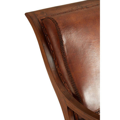 Inca Chair With Footstool