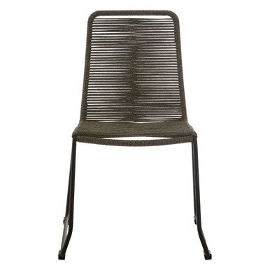 Sisal Grey Rope Chair - PN Home