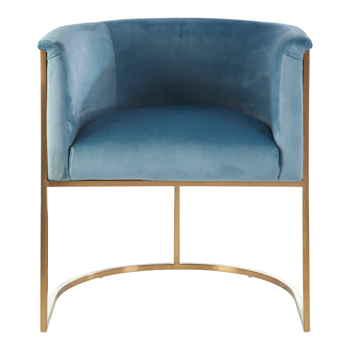 Mias Blue Velvet Chair - PN Home