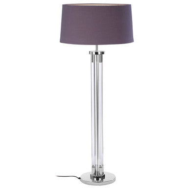 Skye Tall Acrylic And Tubular Base Floor Lamp - PN Home