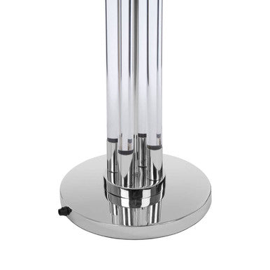 Skye Tall Acrylic And Tubular Base Floor Lamp - PN Home