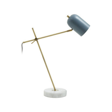 Newton Grey Shade Desk Lamp - PN Home