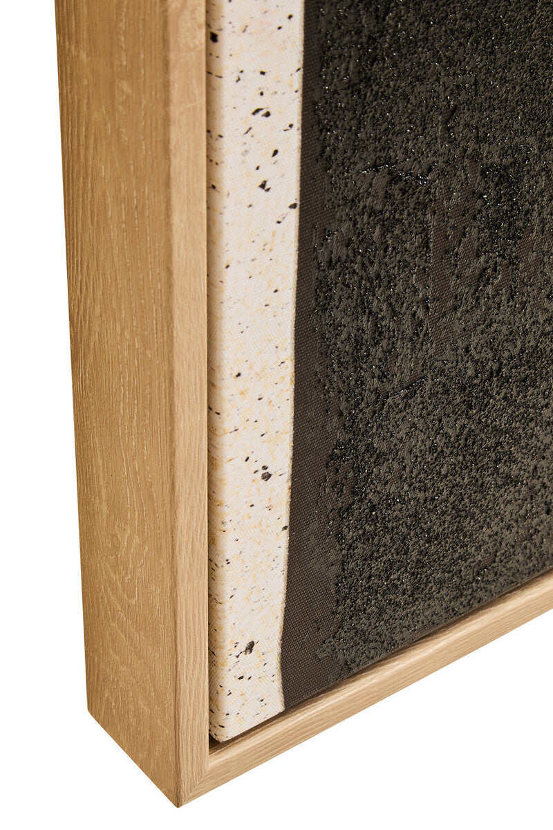 Astratto Black and Cream Wall Art - PN Home